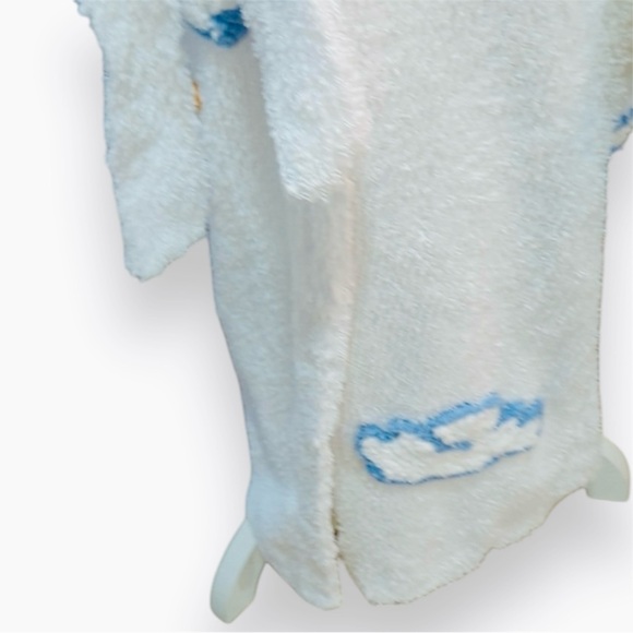 RARE Vintage 90's Canyon Group Moon & Clouds Chenille Bathrobe Women’s Robe - Picture 12 of 17